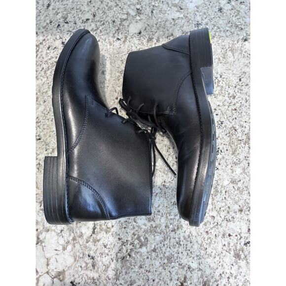 Bostonian Flexlite 21938 Men's Sz 9 Leather Birkett Mid Lace Up Chukka Boots New - Picture 4 of 8